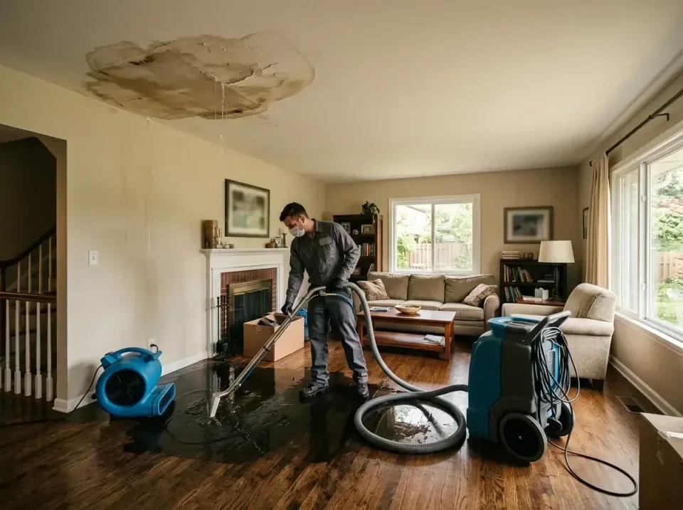 attic-pipe-burst-ceiling-drip-008 — frequently asked questions, Water Damage Restoration & Carpet Care in Manassas, VA